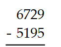 Subtract. - 
