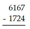 Subtract. - 
