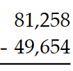 Subtract. - 