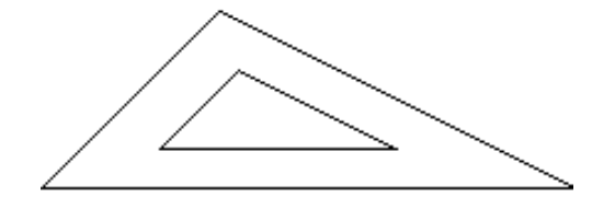  For the pair of similar triangles, find the length of the indicated side. -  In the outer triangle, the shortest side has length 6 , and the middle side has length 9 . In the inner triangle, the shortest side has length 2 , the middle side has length 3 , and the longest side has length 4 . Find the length,  x , of the longest side of the outer triangle. 