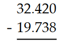 Subtract. - 