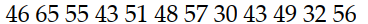 Construct the indicated stem-and-leaf. -The following data show the number of laps run by each participant in a marathon.