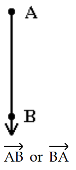 <strong>Solve the problem. -Draw the segment whose endpoints are A and B. Name the segment in two ways. </strong> A) B) C) D)