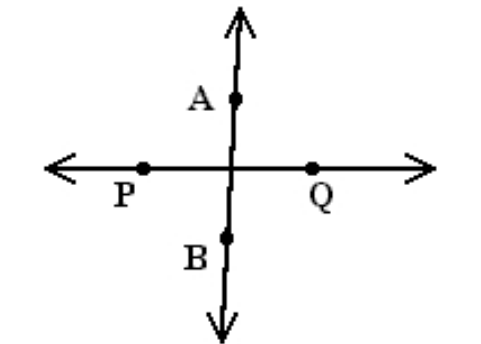 Determine whether the lines are perpendicular. Use a protractor. -
