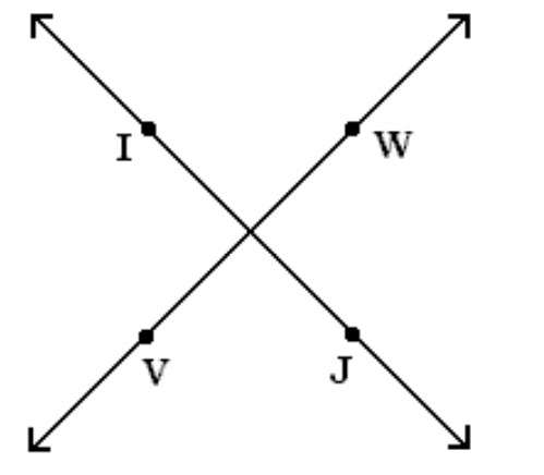 Determine whether the lines are perpendicular. Use a protractor. -