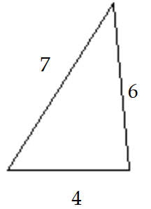 <strong>Classify the triangle as equilateral, isosceles, or scalene. Then classify it as right, obtuse, or acute. - </strong> A) Scalene; acute B) Equilateral; obtuse C) Isosceles; obtuse D) Equilateral; acute