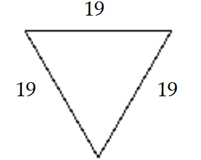 <strong>Classify the triangle as equilateral, isosceles, or scalene. Then classify it as right, obtuse, or acute. - </strong> A) Scalene; acute B) Isosceles; obtuse C) Equilateral; acute D) Scalene; right