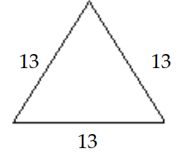 <strong>Classify the triangle as equilateral, isosceles, or scalene. Then classify it as right, obtuse, or acute. - </strong> A) Scalene; acute B) Equilateral; acute C) Scalene; right D) Isosceles; obtuse