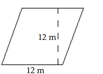Find the area. - 