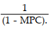 <strong>A general formula for the multiplier is</strong> A) B) C) D)