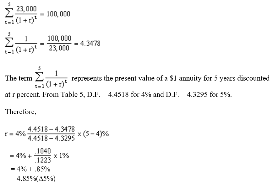(a) (b) (c) (d)RCB should not purchase the machine since NPV < 0, IRR < 12%.