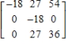 Which of the following is an eigenvector for the matrix   