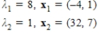 <strong>Find the eigenvalues and corresponding eigenvectors for the matrix if the characteristic equation of the matrix is .</strong> A) B) C) D) E)