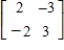 Find the eigenvalues and corresponding eigenvectors for the matrix .