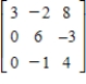 Find the characteristic equation of the matrix   .