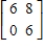 The matrix   is diagonalizable.