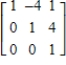 The matrix   is diagonalizable.