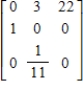 Find a stable age distribution for the age transition matrix .