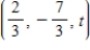 <strong>Use the function   to find the preimage of   </strong> A)    , where t is any real number B)    , where t is any real number C)    D)    , where t is any real number E)    <div style=padding-top: 35px> 