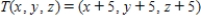 The function   is a linear transformation from R<sup>3</sup> to R<sup>3</sup><div style=padding-top: 35px> 