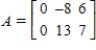 <strong>Find the standart matrix A for the linear transformation   defined by   </strong> A)    B)    C)    D)   E)    <div style=padding-top: 35px> 