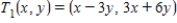 <strong>Find the standard matrices for   and   where   ,   and   ,   .</strong> A)    B)    C)    D)    E)    <div style=padding-top: 35px> 