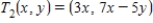 <strong>Find the standard matrices for   and   where   ,   and   ,   .</strong> A)    B)    C)    D)    E)    <div style=padding-top: 35px> 