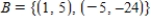 <strong>Let   and   be bases for   , and let   be the matrix for   relative to B. The transition matrix P from B' to B is   . Use the matrices A and P to find   and   where   .</strong> A)    B)    C)    D)   E)    <div style=padding-top: 35px> 