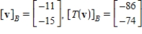 <strong>Let   and   be bases for   , and let   be the matrix for   relative to B. The transition matrix P from B' to B is   . Use the matrices A and P to find   and   where   .</strong> A)    B)    C)    D)   E)    <div style=padding-top: 35px> 