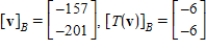 <strong>Let   and   be bases for   , and let   be the matrix for   relative to B. The transition matrix P from B' to B is   . Use the matrices A and P to find   and   where   .</strong> A)    B)    C)    D)   E)    <div style=padding-top: 35px> 
