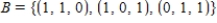 <strong>Let   and   be bases for   . Find the transition matrix P from B' to B.</strong> A)    B)    C)    D)    E)    <div style=padding-top: 35px> 