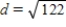 <strong>Find the distance d between u=   and v=   .</strong> A)    B)    C)   D)   E)    <div style=padding-top: 35px> 