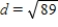 <strong>Find the distance d between u=   and v=   .</strong> A)    B)    C)   D)   E)    <div style=padding-top: 35px> 