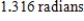 <strong>Find the angle  in radians between the vectors   . Round your answers to three decimal places.</strong> A)    B)    C)   D)    E)    <div style=padding-top: 35px> 
