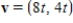 <strong>Determine all vectors v that are orthogonal to   .</strong> A)   , where t is any real number B)   , where t is any real number C)    , where t is any real number D)   , where t is any real number E)    , where t is any real number <div style=padding-top: 35px> 