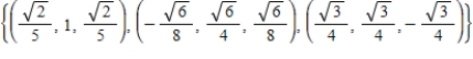 <strong>Determine whether the set of vectors   in R<sup>3</sup> is orthogonal (but not orthonormal), orthonormal, or neither.</strong> A) neither B) orthonormal C)orthogonal <div style=padding-top: 35px> 