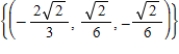 <strong>Use the Gram-Schmidt process to change the basis   into an orthonormal basis for the subspace of R<sup>3</sup> spanned by the vector   .</strong> A)    B)    C)    D)   E)    <div style=padding-top: 35px> 