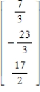 <strong>Find the projection of the vector   onto the subspace  </strong> A)    B)   C)    D)    E)    <div style=padding-top: 35px> 