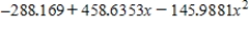 <strong>Find the quadratic least squares approximating function g for the function   . Round numerical values in your answer to four decimal places.</strong> A)   B)    C)    D)    E)    <div style=padding-top: 35px> 