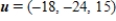 <strong>Which of the following vectors is the scalar multiple of </strong> A) B) C) D) E)