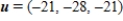 <strong>Which of the following vectors is the scalar multiple of </strong> A) B) C) D) E)