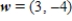 <strong>Provided that and , write as a linear combination of u and w, if possible. </strong> A) B) C) D) E) It is not possible to write v as a linear combination of u and w.