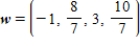 <strong>Provided and , find w such that .</strong> A) B) C) D) E)