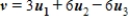 <strong>Provided that and , write as a linear combination of , and , if possible.</strong> A) B) C) D) E) It is not possible to write v as a linear combination of , and .