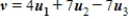 <strong>Provided that and , write as a linear combination of , and , if possible.</strong> A) B) C) D) E) It is not possible to write v as a linear combination of , and .