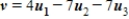 <strong>Provided that and , write as a linear combination of , and , if possible.</strong> A) B) C) D) E) It is not possible to write v as a linear combination of , and .