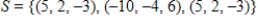 <strong>Explain why is not a basis for .</strong> A) S is linearly independent and spans B) S is linearly dependent and spans C) S is linearly independent and does not span D) S is linearly dependent and does not span E) none of these choices