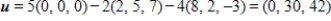 <strong>Determine whether is a basis for . If it is, write as a linear combination of the vectors in S.?</strong> A) S is a basis for and B) S is a basis for and ? C) S is a basis for and D) S is a basis for and E) S is not a basis for