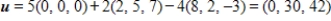<strong>Determine whether is a basis for . If it is, write as a linear combination of the vectors in S.?</strong> A) S is a basis for and B) S is a basis for and ? C) S is a basis for and D) S is a basis for and E) S is not a basis for