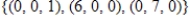 <strong>Find a basis for the subspace of spanned by .</strong> A) B) C) D) E)